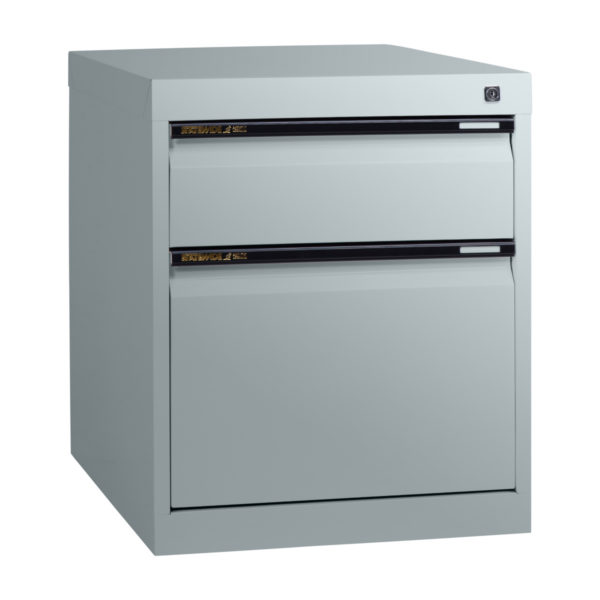 Low Height Cabinet - One File Drawer + One Personal Drawer