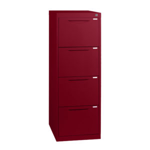 Four Drawer Homefile Vertical Filing Cabinet [455mm Deep]