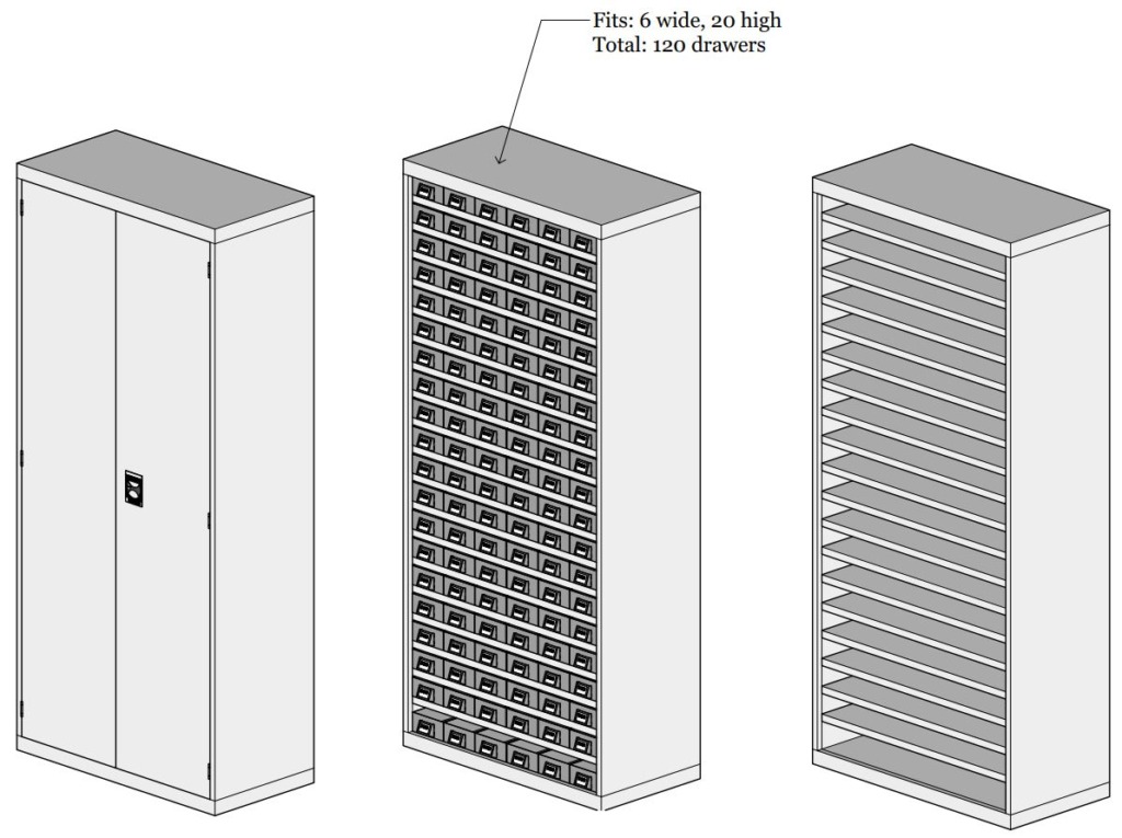 Shop Drawings for Mycological Storage Cupboard